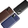 Samsung Galaxy A02S Kılıf Lopard Kamera Korumalı Karbon Desenli Negro Kapak Orijinal Yüzey Kılıf