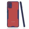 Samsung Galaxy A02S Kılıf Parfe Silikon Kapak Kamera Korumalı Kılıf Ultra Ince Buzlu Mat Renkli