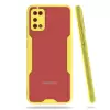 Samsung Galaxy A02S Kılıf Parfe Silikon Kapak Kamera Korumalı Kılıf Ultra Ince Buzlu Mat Renkli