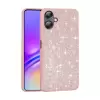 Samsung Galaxy A06 Kılıf Parlak Taşlı Tasarım Lopard Pırlanta Kapak