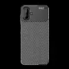 Samsung Galaxy A07 Kılıf Lopard Kamera Korumalı Karbon Desenli Negro Kapak Yüzey Kılıf
