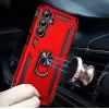 Samsung Galaxy A16 Kılıf Lopard Kamera Korumalı Yüzüklü Tasarım Armor Vega
