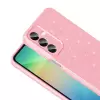 Samsung Galaxy A16 Kılıf Simli Işılıtılı Renkli Parlak Kamera Korumalı Silikon Kapak Koton