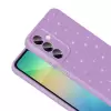 Samsung Galaxy A16 Kılıf Simli Işılıtılı Renkli Parlak Kamera Korumalı Silikon Kapak Koton