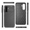 Samsung Galaxy A17 Kılıf Lopard Kamera Korumalı Karbon Desenli Negro Kapak Yüzey Kılıf
