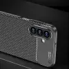 Samsung Galaxy A17 Kılıf Lopard Kamera Korumalı Karbon Desenli Negro Kapak Yüzey Kılıf