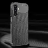 Samsung Galaxy A17 Kılıf Lopard Kamera Korumalı Karbon Desenli Negro Kapak Yüzey Kılıf
