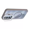 Samsung Galaxy A25 Kılıf Standlı Kamera Lens Koruma Hediyeli Magsafe Şarj Lopard Etro Kapak Koruyucu