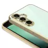 Samsung Galaxy A26 Kamera Lens Korumalı Şeffaf Renkli Logo Gösteren Omega Kapak