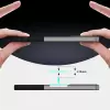 Samsung Galaxy A35 Kılıf Magsafe Şarj Kartlıklı Mıknatıslı Duble 1.7mm Kapak Kart Bölmeli Lacivert Siyah Gri Renkleriyle