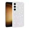 Samsung Galaxy A35 Kılıf Parlak Taşlı Tasarım Lopard Pırlanta Kapak