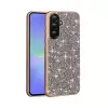 Samsung Galaxy A36 Kılıf Parlak Taşlı Tasarım Lopard Pırlanta Kapak