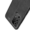 Samsung Galaxy A72 Kılıf Lopard Kamera Korumalı Deri Orjinal Görünümlü Kapak Niss