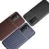 Samsung Galaxy A72 Kılıf Lopard Kamera Korumalı Karbon Desenli Negro Kapak Orijinal Yüzey Kılıf