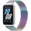 Samsung Galaxy Fit 3 Paslanmaz Hasır Metal Örgü İşlemeli Milano Loop Mıknatıslı Kordon