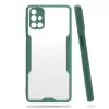 Samsung Galaxy M31S Kılıf Parfe Silikon Kapak Kamera Korumalı Kılıf Ultra Ince Buzlu Mat Renkli