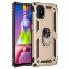 Samsung Galaxy M51 Kılıf Lopard Kamera Korumalı Sürgülü Yüzüklü Orjinal Tasarım Armor Vega