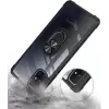 Samsung Galaxy M51 Kılıf Lopard Military Armor Köşe Korumalı Şeffaf Metal Yüzüklü Standlı Mola Zırhlı