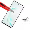 Samsung Galaxy Note 10 Plus Lopard Kavisli Full Yapışkanlı Cam Ekran Koruyucu