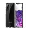 Samsung Galaxy S20 FE Coss Sert Darbe Emici Silikon Şeffaf Kamera Korumalı Arka Kapak