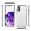 Samsung Galaxy S20 FE Coss Sert Darbe Emici Silikon Şeffaf Kamera Korumalı Arka Kapak