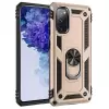 Samsung Galaxy S20 FE Kılıf Lopard Kamera Korumalı Sürgülü Yüzüklü Orjinal Tasarım Armor Vega