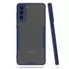 Samsung Galaxy S21 Kılıf Parfe Silikon Kapak Kamera Korumalı Kılıf Ultra Ince Buzlu Mat Renkli