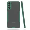 Samsung Galaxy S21 Kılıf Parfe Silikon Kapak Kamera Korumalı Kılıf Ultra Ince Buzlu Mat Renkli