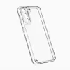 Samsung Galaxy S21 Plus Coss Sert Darbe Emici Silikon Şeffaf Kamera Korumalı Arka Kapak