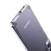 Samsung Galaxy S21 Plus Coss Sert Darbe Emici Silikon Şeffaf Kamera Korumalı Arka Kapak