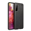 Samsung Galaxy S21 Plus Kılıf Lopard Kamera Korumalı Deri Orjinal Görünümlü Kapak Niss