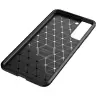Samsung Galaxy S21 Plus Kılıf Lopard Kamera Korumalı Karbon Desenli Negro Kapak Orijinal Yüzey Kılıf