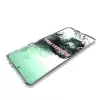 Samsung Galaxy S21 Plus Kılıf Lopard Kamera Korumalı Renksiz Şeffaf Esnek Silikon Kapak Süper