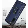 Samsung Galaxy S21 Plus Kılıf Lopard Kamera Korumalı Sürgülü Yüzüklü Orjinal Tasarım Armor Vega