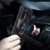 Samsung Galaxy S21 Plus Kılıf Lopard Military Armor Köşe Korumalı Şeffaf Metal Yüzüklü Standlı Mola Zırhlı