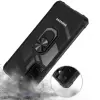 Samsung Galaxy S21 Plus Kılıf Lopard Military Armor Köşe Korumalı Şeffaf Metal Yüzüklü Standlı Mola Zırhlı