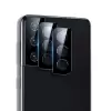 Samsung Galaxy S21 Plus Lopard Lens Koruma Parlak Renkli Kamera Koruyucu Cam Filmi