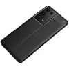 Samsung Galaxy S21 Ultra Kılıf Lopard Kamera Korumalı Deri Orjinal Görünümlü Kapak Niss