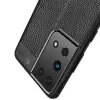 Samsung Galaxy S21 Ultra Kılıf Lopard Kamera Korumalı Deri Orjinal Görünümlü Kapak Niss