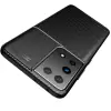 Samsung Galaxy S21 Ultra Kılıf Lopard Kamera Korumalı Karbon Desenli Negro Kapak Orijinal Yüzey Kılıf