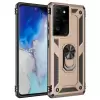 Samsung Galaxy S21 Ultra Kılıf Lopard Kamera Korumalı Sürgülü Yüzüklü Orjinal Tasarım Armor Vega