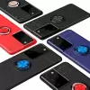 Samsung Galaxy S21 Ultra Kılıf Lopard Kamera Korumalı Yüzüklü Standlı Koruyucu Orjinal Kalite Ravel