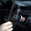 Samsung Galaxy S21 Ultra Kılıf Lopard Military Armor Köşe Korumalı Şeffaf Metal Yüzüklü Standlı Mola Zırhlı