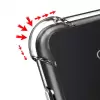 Samsung Galaxy S21 Ultra Kılıf Lopard Nitro Antishock Köşe Koruma Darbe Emici Şeffaf Orjinal Doku Silikon