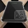 Samsung Galaxy S21 Ultra Kılıf Lopard Nitro Antishock Köşe Koruma Darbe Emici Şeffaf Orjinal Doku Silikon