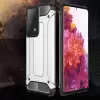 Samsung Galaxy S21 Ultra Kılıf Lopard Orijinal Katman Köşe Koruma Crash Silikon Tank Kapak