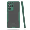 Samsung Galaxy S21 Ultra Kılıf Parfe Silikon Kapak Kamera Korumalı Kılıf Ultra Ince Buzlu Mat Renkli