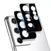Samsung Galaxy S21 Ultra Lopard Lens Koruma Parlak Renkli Kamera Koruyucu Cam Filmi