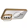 Samsung Galaxy S24 Kılıf Standlı Kamera Lens Koruma Hediyeli Magsafe Şarj Lopard Etro Kapak Koruyucu
