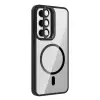 Samsung Galaxy S24 Kılıf Standlı Kamera Lens Koruma Hediyeli Magsafe Şarj Lopard Etro Kapak Koruyucu